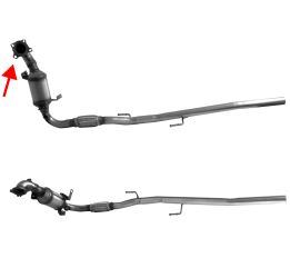 CATALIZADOR AUDI A1 1.2TFSi 8v Mot.CBZA (2010-2012)