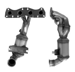 CATALIZADOR CITROEN C3 Picasso 1.4VTi 16v Mot.8FN/ 8FP/ 8FR EURO 5 (Colector) (2010-2017)