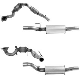 CATALIZADOR AUDI A1 1.4TFSi 16v Mot.CAVG/ CTHG (Con Silencioso) (2011-2015)