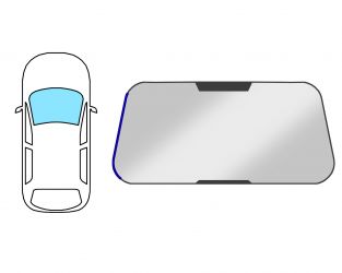 MOLDURA PARABRISAS MINI ONE 2007-2010 DELANTERA / IZQUIERDA
