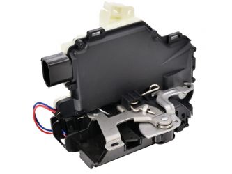 CERRADURA SKODA SUPERB 2001-2008 DELANTERA / CON CIERRE SEGURIDAD / 8 PINS / IZQUIERDA