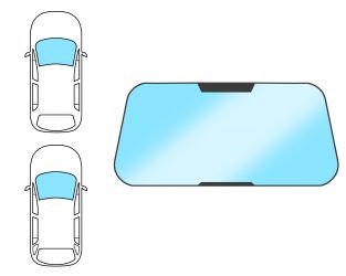 PARABRISAS TOYOTA COROLLA 2020-2023 5 PUERTAS / FAMILIAR / DELANTERO / VERDE / ACUSTICO / CON SENSOR / MOLDURAS PREMONTADAS