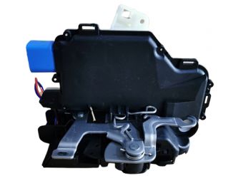 CERRADURA SKODA ROOMSTER 2006-2010 DELANTERA / CON CIERRE SEGURIDAD / 8 PINS / IZQUIERDA