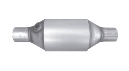 CATALIZADOR UNIVERSAL REDONDO EURO 4 GASOLINA / DIESEL CON SONDA BOCA 52MM DIAMETRO x 360MM LONGITUD