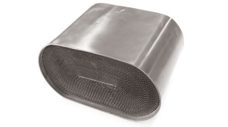 INTERIOR METALICO EURO 4 GASOLINA / DIESEL OVALADO BOCA 120X65MM X 100MM LONGITUD