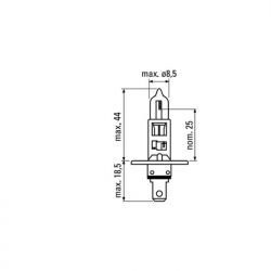 LÁMPARA OBN H1 GIROFARO 55W