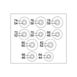 ESPÁRRAGO M18 PARA REF.52494