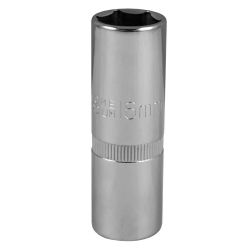VASO DE BUJIA HEX. DE 16MM - CROMADO