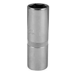 VASO DE BUJÍA HEX. DE 21MM - CROMADO