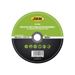 DISCO DE CORTE T41 PARA ACERO INOXIDABLE 125X1MM