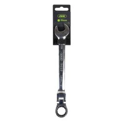 LLAVE COMBINADA ARTICULADA CON TRINQUETE 19MM - ACABADO BRILLANTE