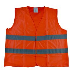 CHALECO NARANJA REFLECTANTE HOMOLOGADO