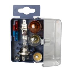 MINI ESTUCHE DE LÁMPARAS H7+H1 12V.