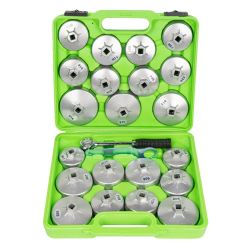 JUEGO DE EXTRACTORES PARA FILTROS DE ACEITE / 23 PIEZAS EN ALUMINIO