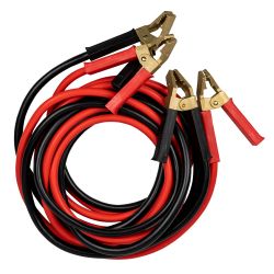 CABLE DE ARRANQUE CON PINZAS MACIZAS DE LATÓN 12MMØ / 3M