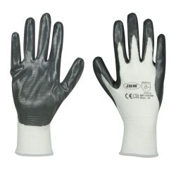 GUANTES CON PALMA REFORZADA DE NITRILO T.9