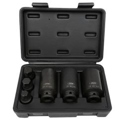 SET DE 3 VASOS Y 3 PUNTAS DE IMPACTO DE 1/2
