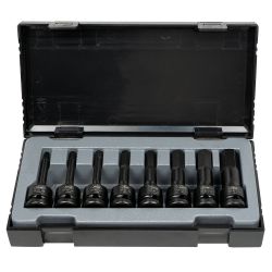 SET DE 8 PUNTAS DE IMPACTO HEXAGONAL DE 1/2
