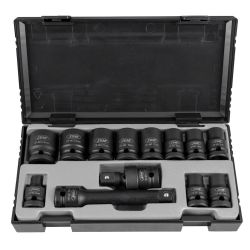 SET DE VASOS DE IMPACTO DE 13 PIEZAS DE 1/2