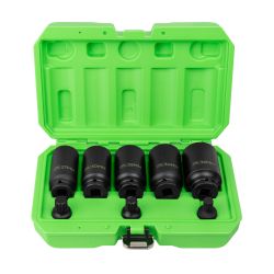 SET DE 5 VASOS Y 3 PUNTAS XZN DE IMPACTO DE 1/2