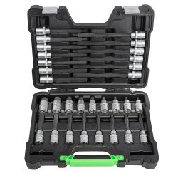 ESTUCHE DE PUNTAS PARA TORNILLOS HEXAGONALES 30 PIEZAS