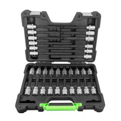 ESTUCHE DE PUNTAS PARA TORNILLOS TORX 32 PIEZAS