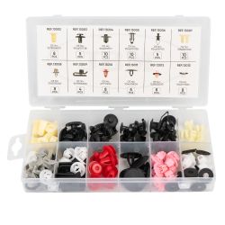 ESTUCHE DE CLIPS PLASTICOS TOYOTA/LEXUS 89 PCS