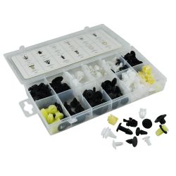 ESTUCHE DE CLIPS PLASTICOS HONDA 150 PCS