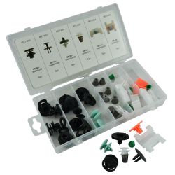 ESTUCHE DE CLIPS PLASTICOS AUDI 31 PCS