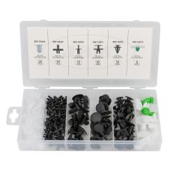 ESTUCHE DE CLIPS PLÁSTICOS BMW 95 PCS