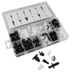 ESTUCHE DE CLIPS PLASTICOS MITSUBISHI 132 PCS