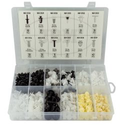 ESTUCHE DE CLIPS PLASTICOS PEUGEOT/CITROEN 345 PCS