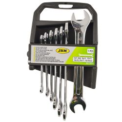 KIT DE 7 LLAVES FIJAS - ACABADO BRILLANTE