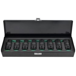 SET 8 VASOS IMPACTO HEX. CON DOBLE POSICION (FIJO/ARTICULADO)