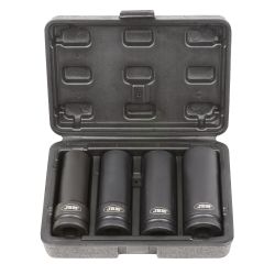 SET DE 4 VASOS DE IMPACTO PARA TORNILLOS DE SEGURIDAD