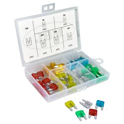 ESTUCHE DE MINI FUSIBLES DE 50 U.