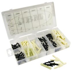 ESTUCHE DE CONECTORES DE MANGUERA 65 PCS