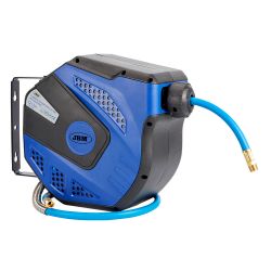 CARRETE DE MANGUERA DE AIRE 13M - AZUL