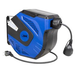 CARRETE DE CABLE ELÉCTRICO 21M - AZUL