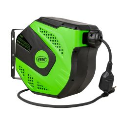 CARRETE DE CABLE ELÉCTRICO 21M - VERDE