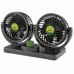VENTILADOR DE COCHE DOBLE 4