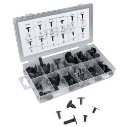 ESTUCHE DE CLIPS PEUGEOT/CITROËN 110 PCS PARA TAPICERÍA