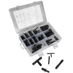 ESTUCHE DE CONECTORES DE MANGUERA 113 PCS