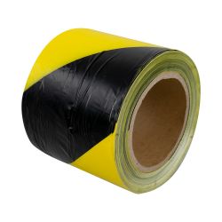 CINTA DE BALIZAMIENTO AMARILLA / NEGRA - 200M