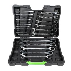 SET DE 22 LLAVES COMBINADAS CON TRINQUETE