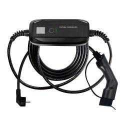 CARGADOR PORTÁTIL 16 A, CON CABLE DE CARGA TIPO 2