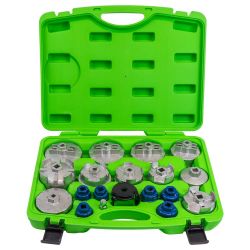 JUEGO DE EXTRACTORES PARA FILTROS DE ACEITE / 19 PIEZAS EN ALUMINIO