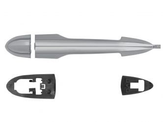 MANETA DE PUERTA EXTERIOR ALFA ROMEO GIULIETTA 2010-2016 CROMADA SATINADA / DELANTERA DERECHA