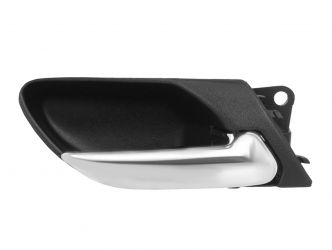 MANETA DE PUERTA INTERIOR BMW SERIE 3 (E46) 1998-2001 CON PALANCA CROMADA / BASE NEGRO / TRASERA DERECHA