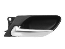 MANETA DE PUERTA INTERIOR BMW SERIE 3 (E46) 1998-2001 CON PALANCA CROMADA / BASE NEGRA / TRASERA IZQUIERDA